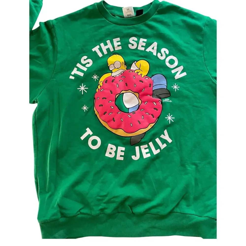The Simpsons Christmas Sweatshirt - 